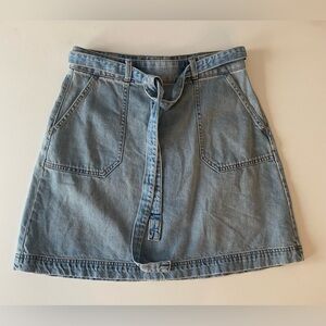 GAP A-Line Tie-Waist Skirt